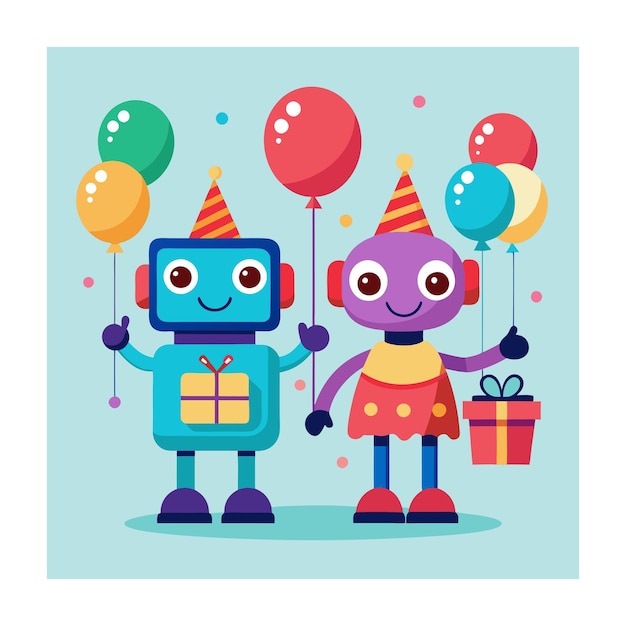 Ilustración del concepto de la tarjeta de celebración de cumpleaños