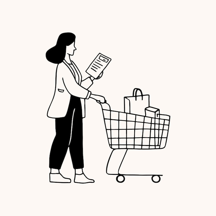 Vector ilustración del concepto de ui ux para el sitio web de comercio electrónico en línea