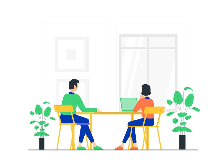 Ilustración del concepto de ui ux