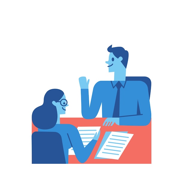 Ilustración de conceptos de negocios y finanzas