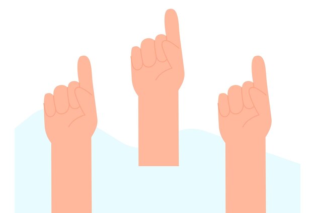 Ilustración conceptual de la mano de espuma elegante y hermosa