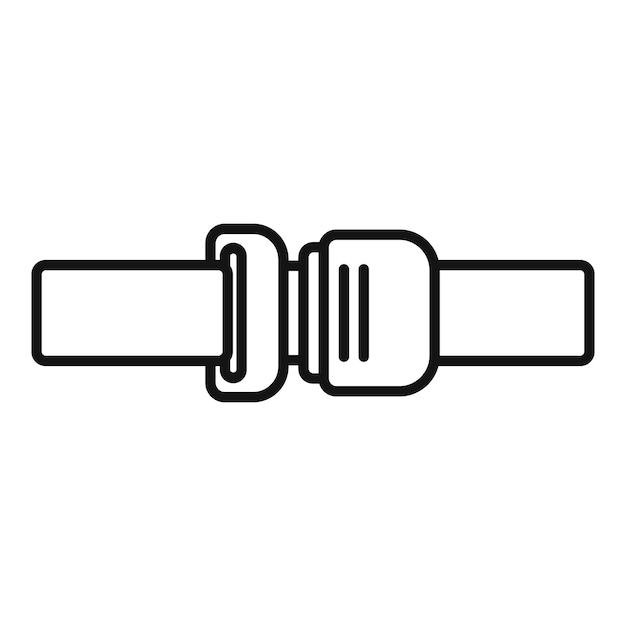 Ilustración del conector de tuberías de plomería que conecta dos tuberías