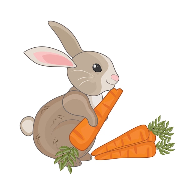 Ilustración de un conejo