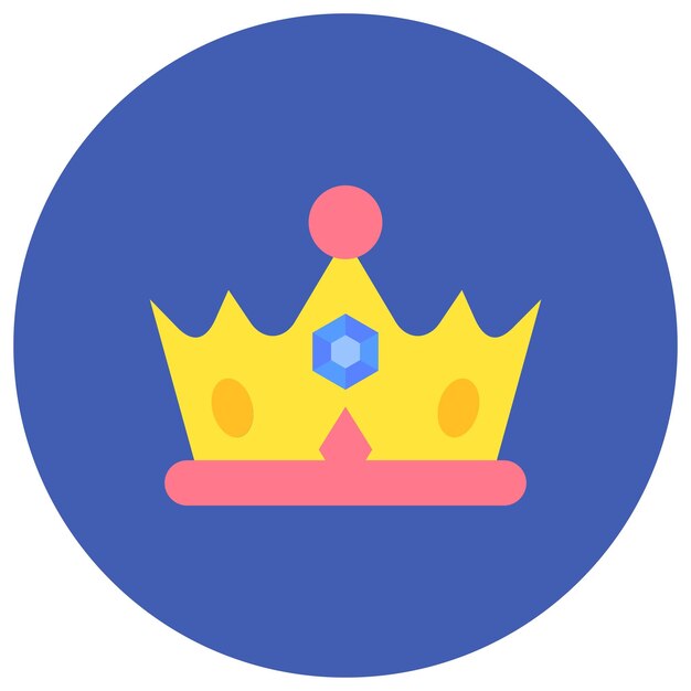 Ilustración de la Corona de la Reina