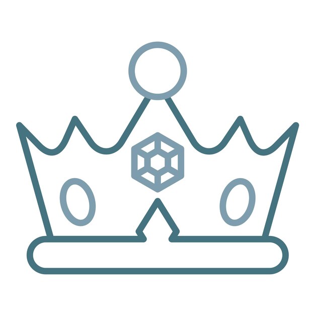 Ilustración de la Corona de la Reina