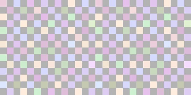 Ilustración sin costuras con comprobador de arco iris