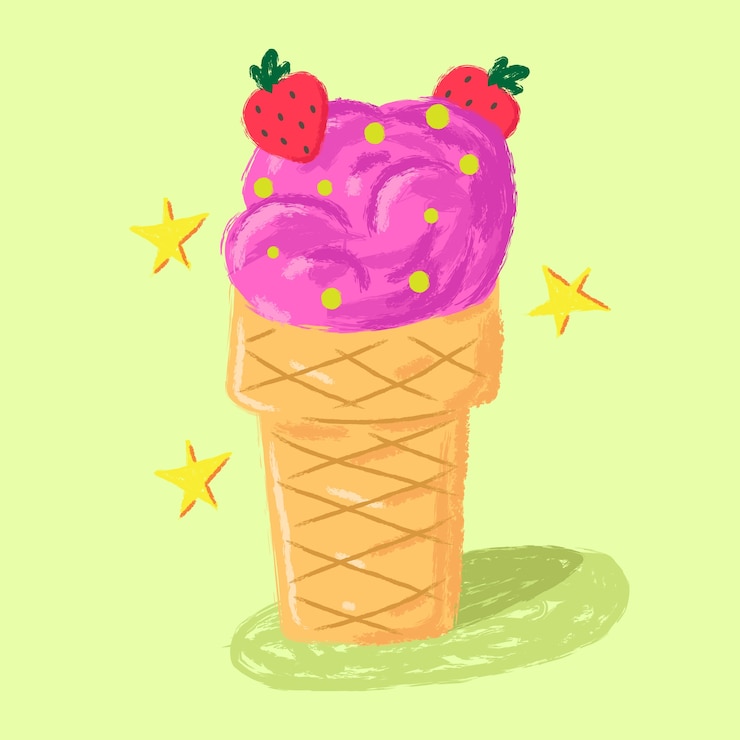 Vector ilustración de crayón dibujado a mano