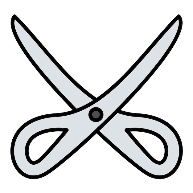 Ilustración de la cuchilla plana