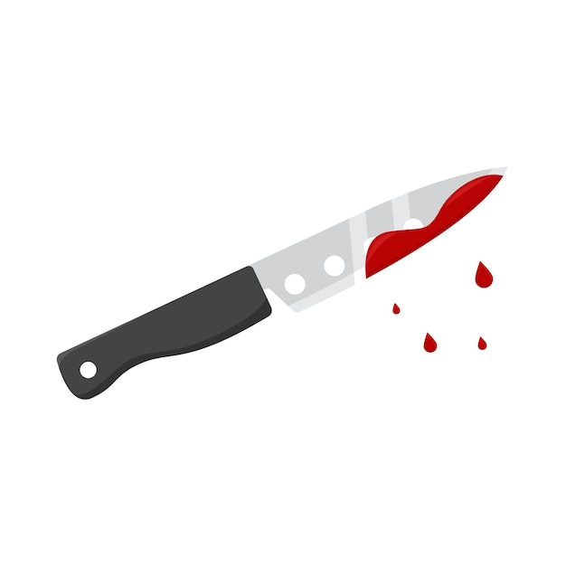 Vector ilustración de cuchillo