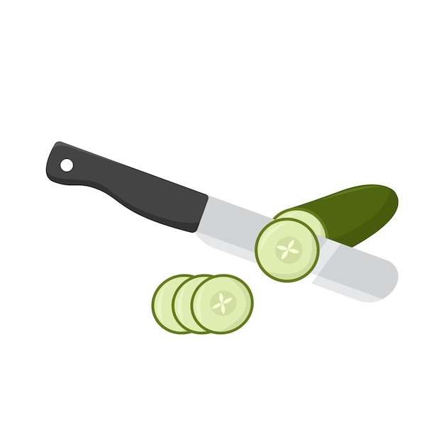 Ilustración de cuchillo