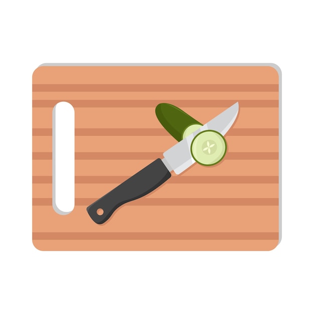 Ilustración de cuchillo