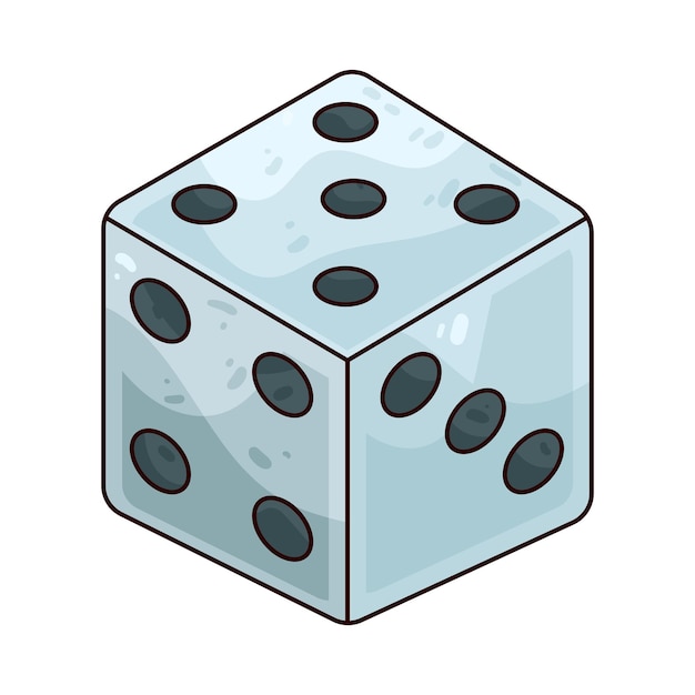 Ilustración de dados