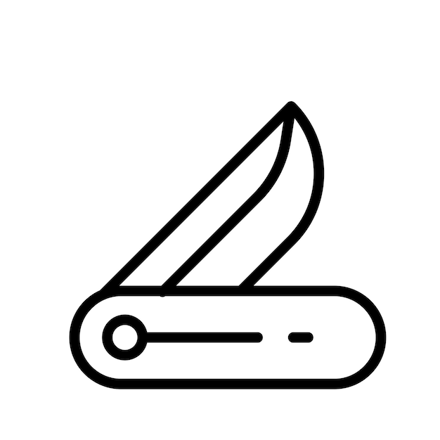 Ilustración de daga