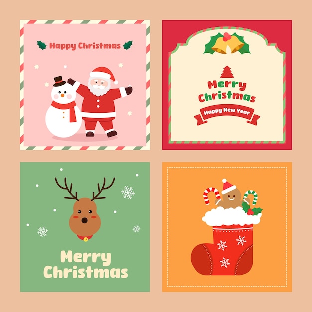 Ilustración de decoración de Navidad