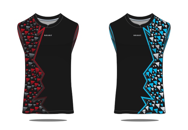 Ilustración de deporte de camiseta sin mangas de camiseta de baloncesto