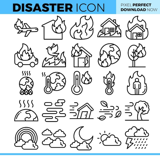 Ilustración de un desastre