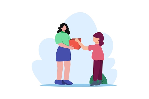 Ilustración de la designación plana del Día de la Tierra