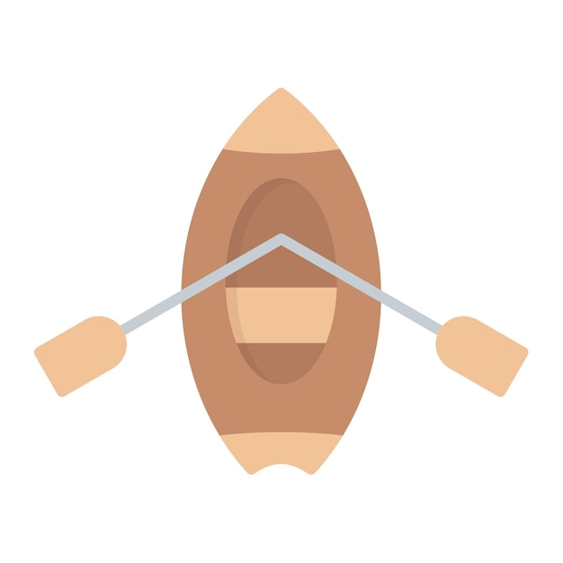 Ilustración de deslizamiento en kayak