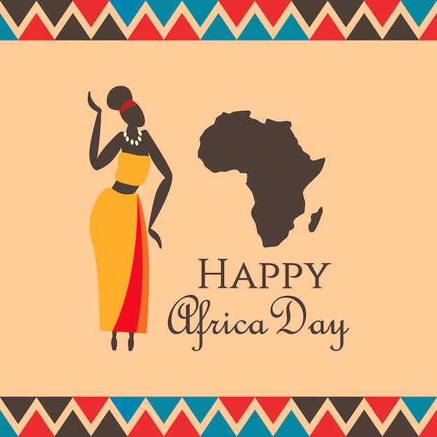 Ilustración del día de áfrica