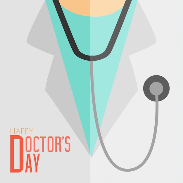 Vector ilustración del día del doctor