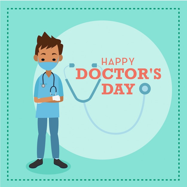 Ilustración del día del doctor