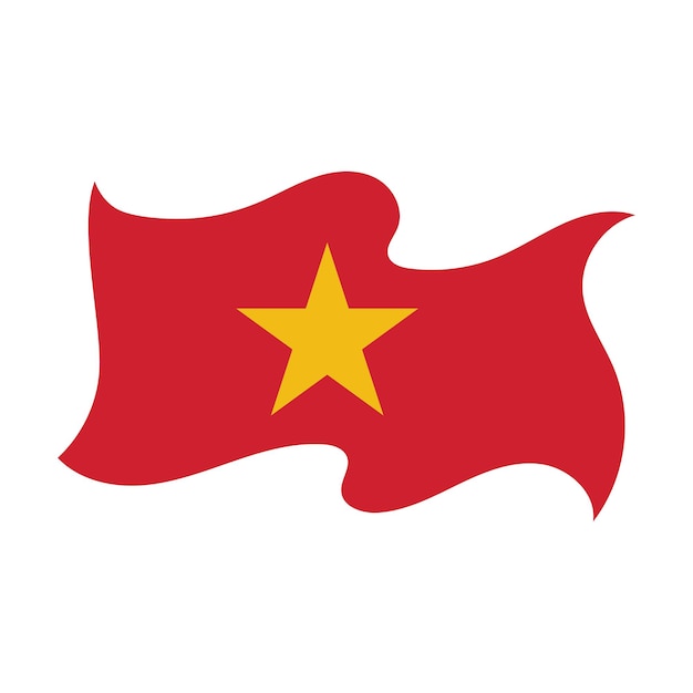 Vector ilustración del día de la independencia de vietnam