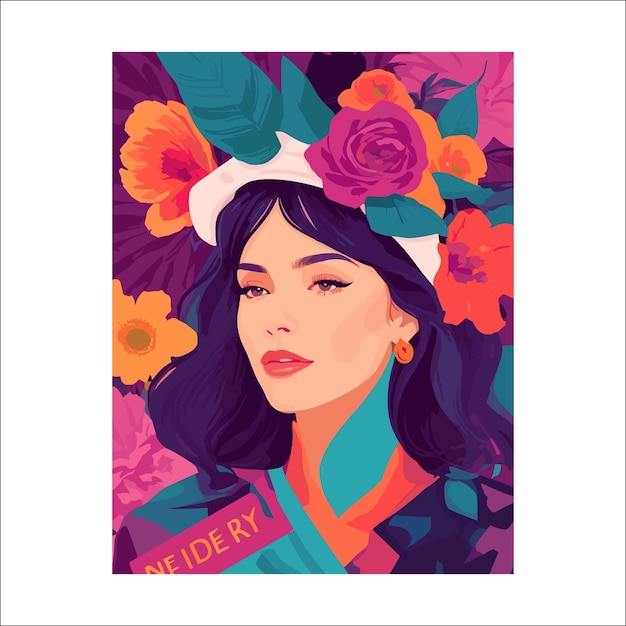 Vector ilustración del día internacional de la mujer