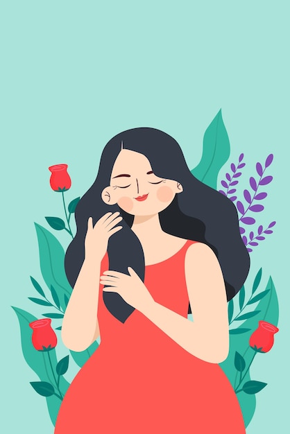 ilustración para el día de la mujer