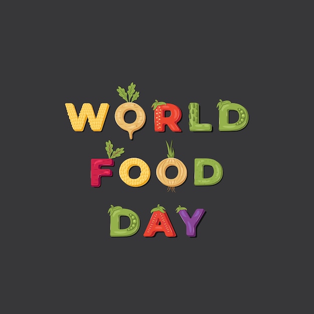 Ilustración del Día Mundial de la Alimentación.