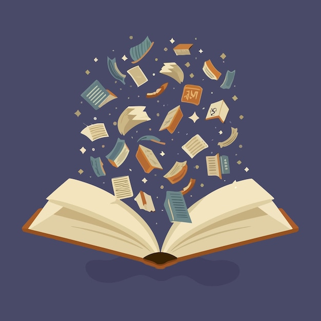 Ilustración para el Día Mundial del Libro