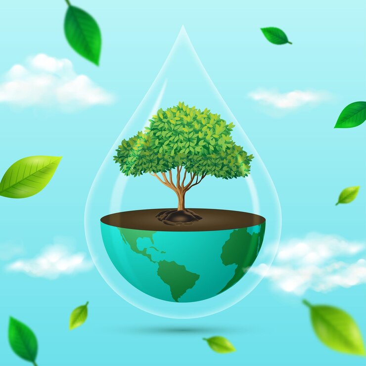 Ilustración del día mundial del medio ambiente Vector Gratis