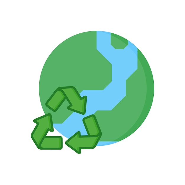 Ilustración del día mundial del medio ambiente