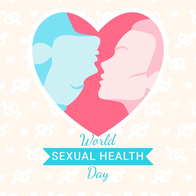 Vector ilustración del día mundial de la salud sexual