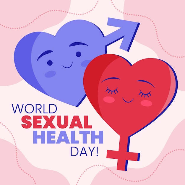 Ilustración del día mundial de la salud sexual