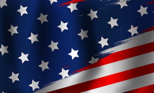 Ilustración del Día del Patriota de EE. UU. Plantillas patrióticas para tarjetas de felicitación carteles pancartas Mensaje festivo de la bandera estadounidense Nunca olvidaremos a las víctimas de los ataques terroristas del 911