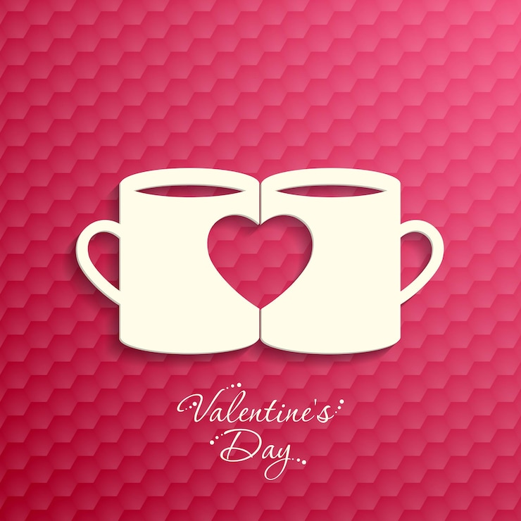 Vector ilustración del día de san valentín con hermosa caligrafía.