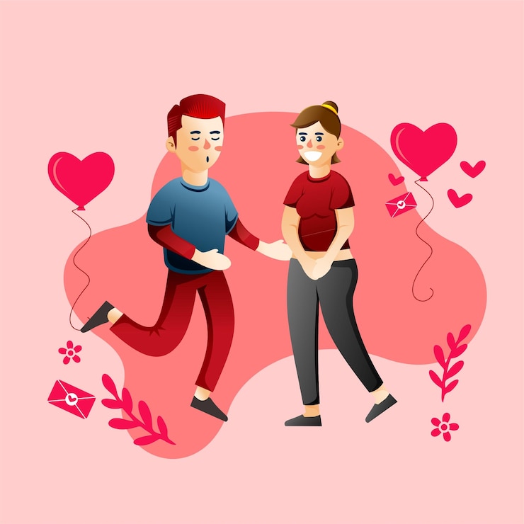 Vector ilustración del día de san valentín