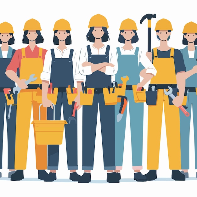 Ilustración del día del trabajo