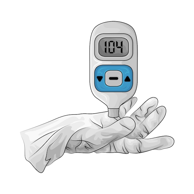 Ilustración de diabetes