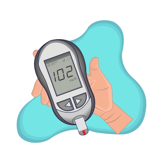 Ilustración de la diabetes