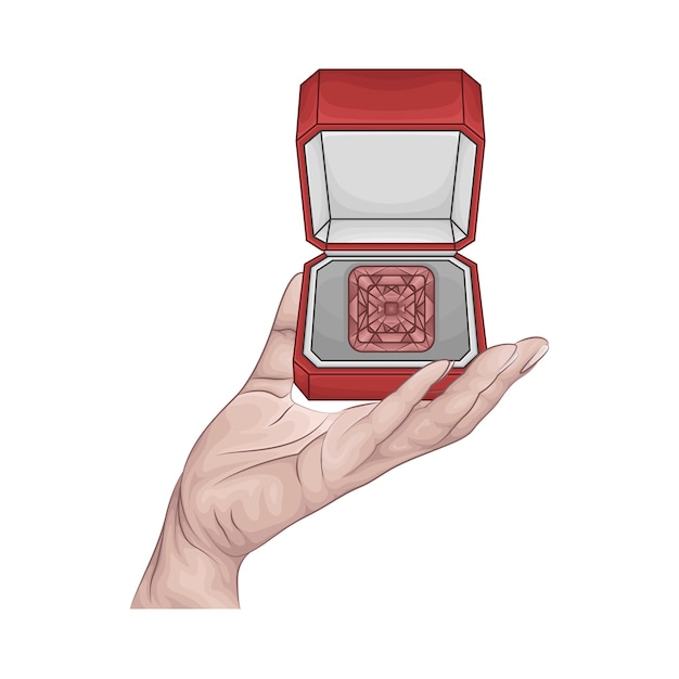 Ilustración de diamante