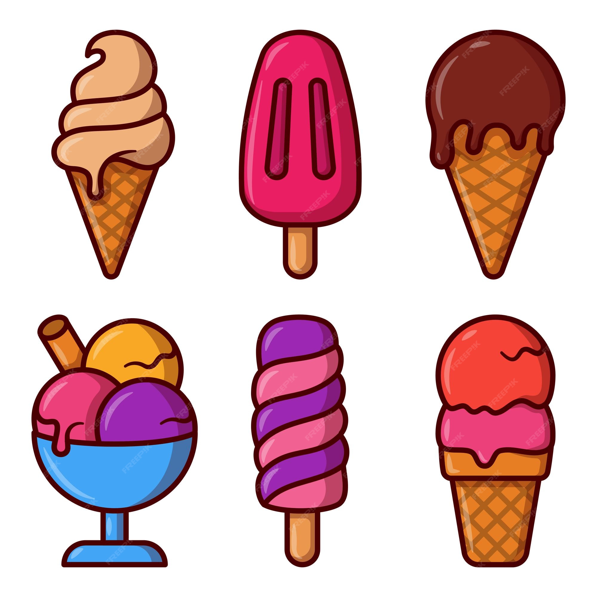 helados dibujos