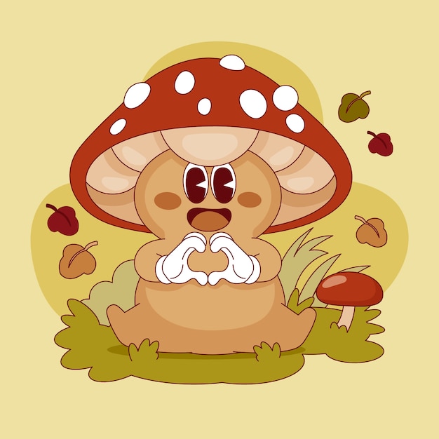 Ilustración de dibujos animados de setas dibujados a mano