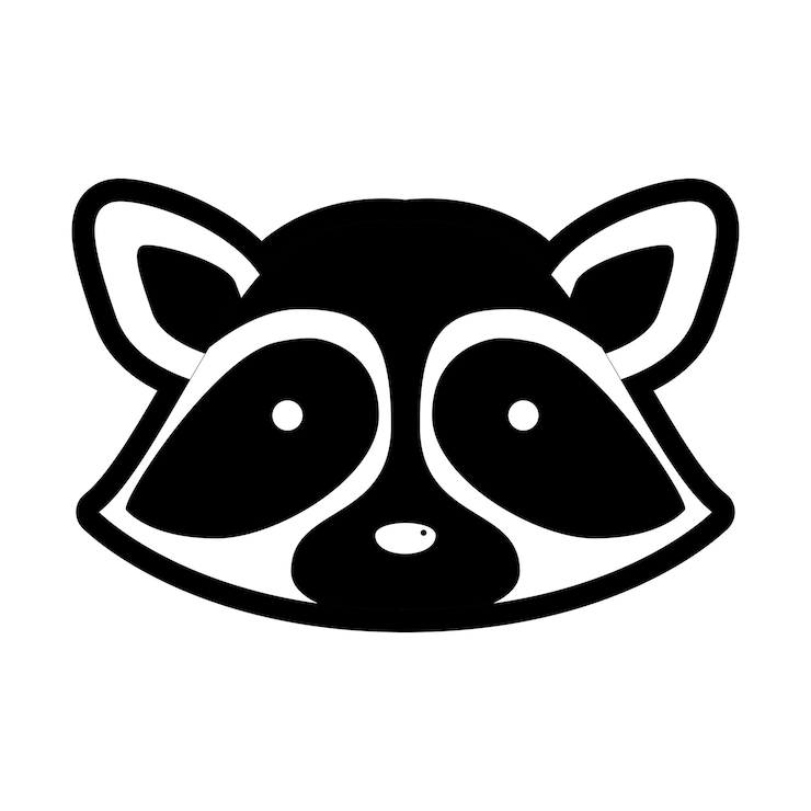Vector ilustración de dibujos de animales muy bonitos