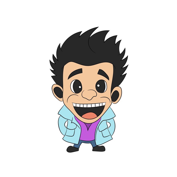 Vector ilustración de las diferentes expresiones