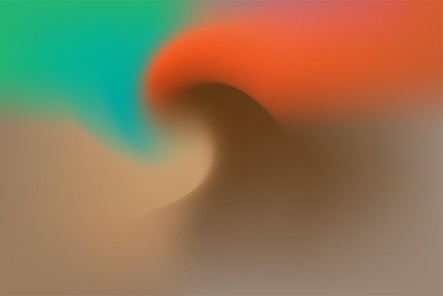 Ilustración de diseño abstracto borroso