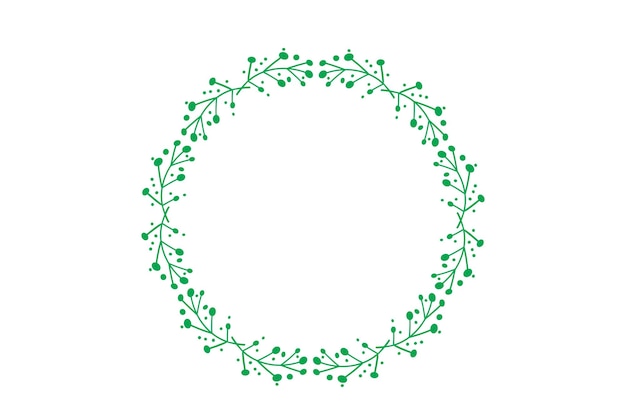 Ilustración del diseño de la alpona floral en anillo