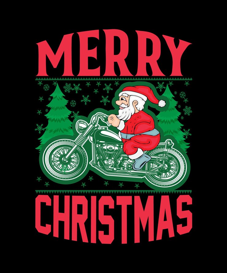 Ilustración de diseño de camiseta de feliz navidad