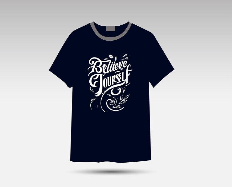 Ilustración del diseño de la camiseta de vibración positiva