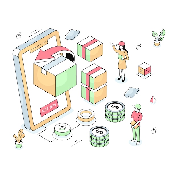 Una ilustración de diseño creativo de la guía